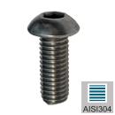 M10 Halbrundschraube mit innerem Sechskant, M10x20mm